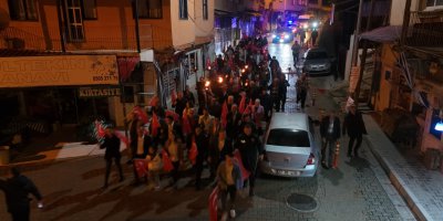 Saimbeyli’de kurtuluş meşalesi yakıldı