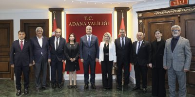 19 Ekim Muhtarlar Günü’nde dernek başkanları Vali Mustafa Yavuz’u ziyaret etti