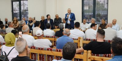 Zeydan Karalar mahalle sakinleriyle bir araya geldi