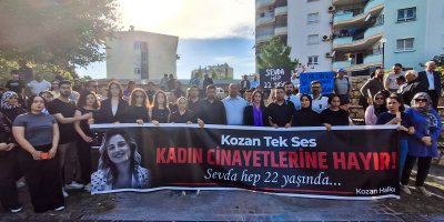 Adana Barosu'ndan kadın cinayetlerine tepki