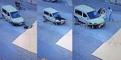 Adana’da akılalmaz hırsızlık: Kaputa çıktı, sürücüyü indirip aracı götürdü