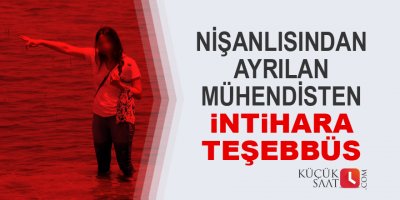 Genç mühendisten intihara teşebbüs