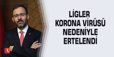 Ligler korona virüsü nedeniyle ertelendi