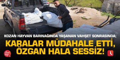 Karalar müdahale etti, Özgan hala sessiz!