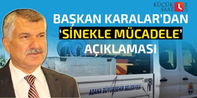 Başkan Karalar'dan 'Sinekle mücadele' açıklaması