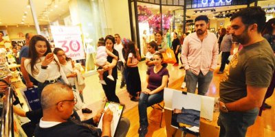 Adana Optimum AVM'den "Eğlenceli" resimler