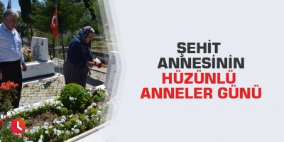 Şehit annesinin hüzünlü Anneler Günü