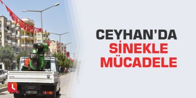 Ceyhan’da sinekle mücadele
