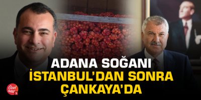 Adana soğanı İstanbul’dan sonra Çankaya’da