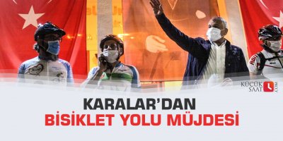 Karalar’dan bisiklet yolu müjdesi