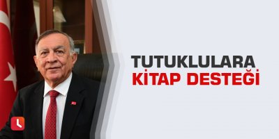 Tutuklulara kitap desteği