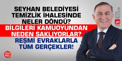 Seyhan Belediyesi temizlik ihalesinde neler döndü?