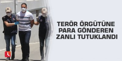 Terör örgütüne para gönderen zanlı tutuklandı
