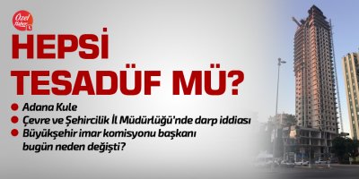 Adana Kule'den yayılan koku, daha nereleri saracak?