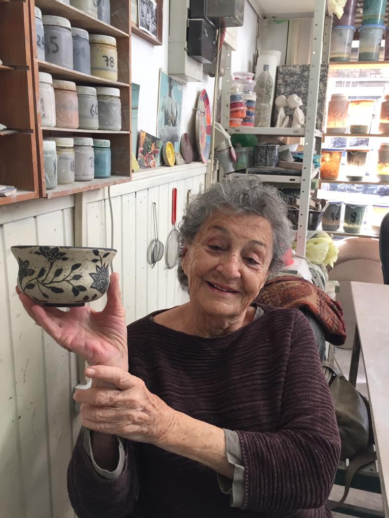 Salamon Gilodo'nun İsrail'de yaşayan kızı Tamara Gilodo