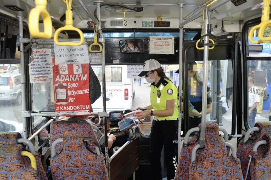 Polis korna çalmayın diye uyardı çalanlara ceza yazdı