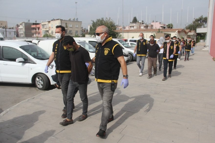 Adana’da hırsızlık operasyonu: 5 tutuklama