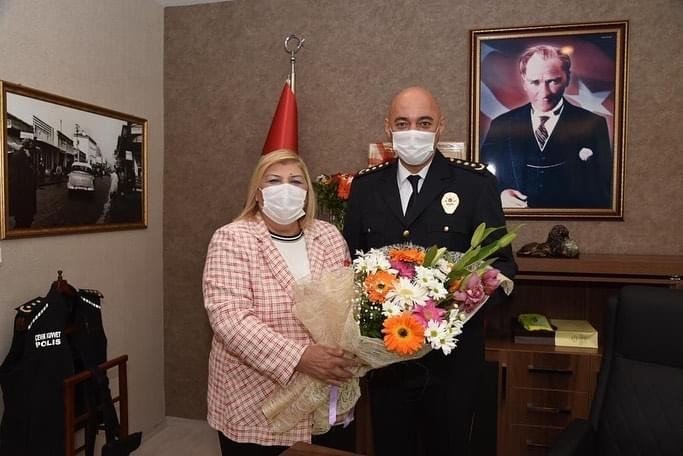 Başkan Erdem’den Polis Günü ziyaretleri