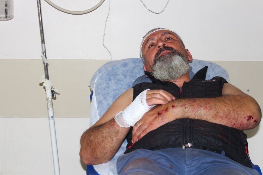 Esrarengiz kazanın ardından öldüresiye dövüldü