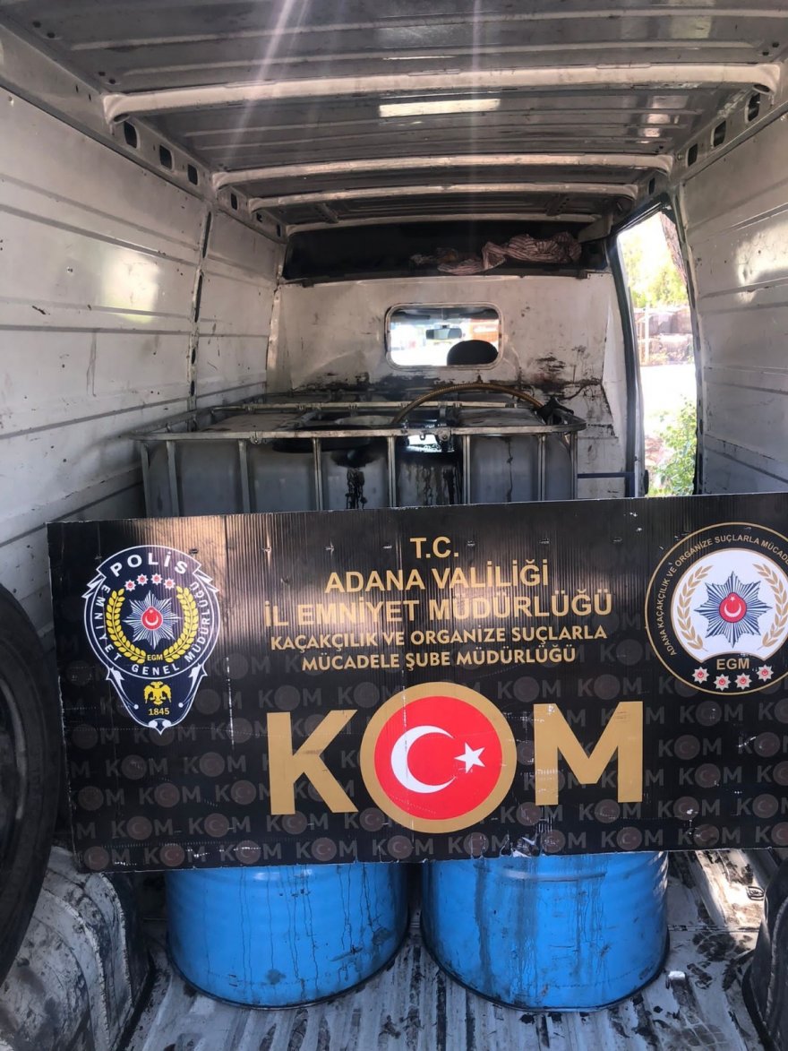 Adana’da kaçakçılık operasyonu