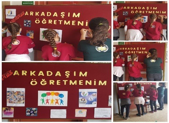 Yavuzlar Ortaokulu’nda "Arkadaşım Öğretmenim" eTwinning projesi