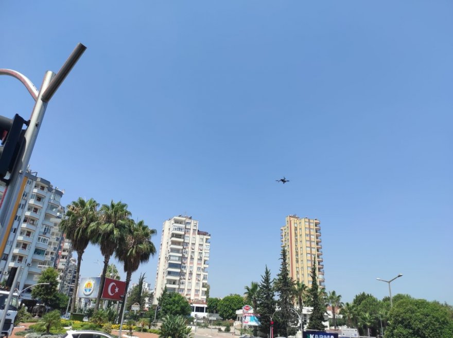 Droneli denetim sürücülerin korkulu rüyası oldu
