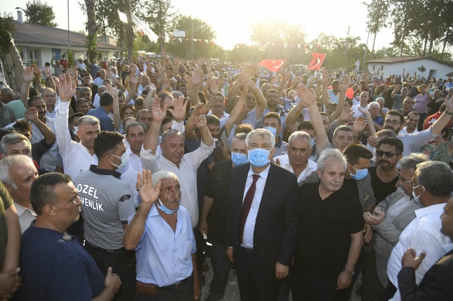 Kozan’a imece usulü park