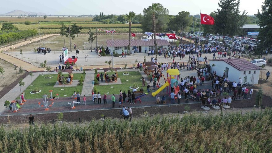 Kozan’a imece usulü park