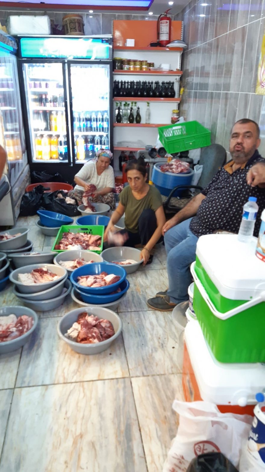 250 yoksul aileye kurban eti yardımı