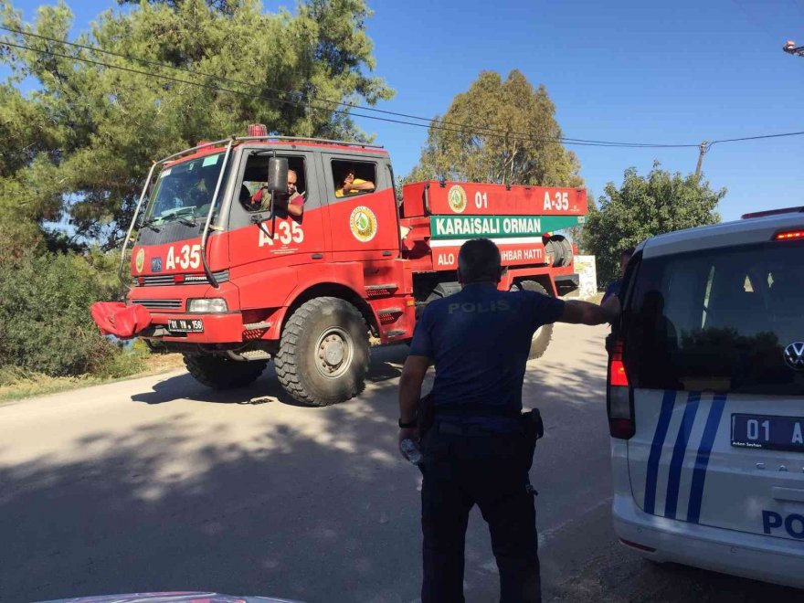 Ormanı yakan iki kardeş yakalandı