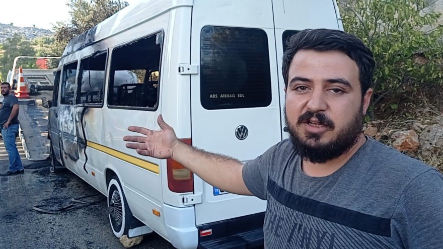 Servis şoförünün dikkati öğrencilerin hayatını kurtardı