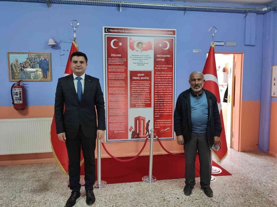 Şehit İsmail Moğol İlk-Ortaokuluna "Şehitlik Köşesi"