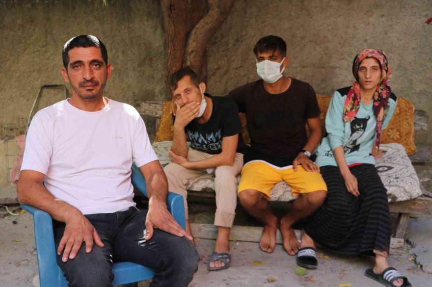 Adana’da diyalize bağlı yaşayan 3 kardeşin hayali böbrek nakli