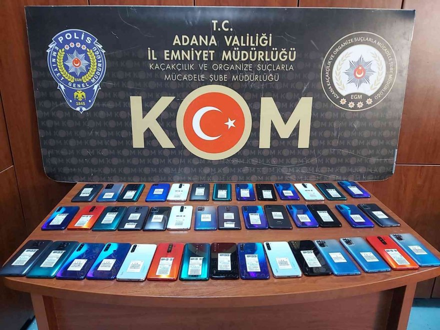 Adana’da kaçakçılık operasyonu