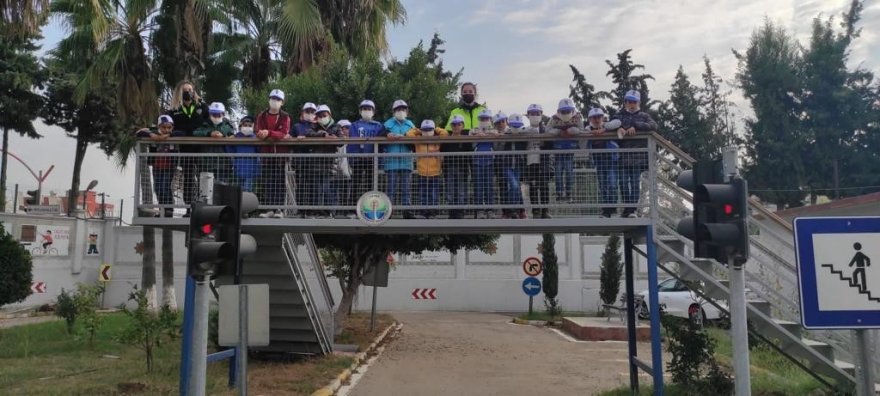 Çocuklara uygulamalı trafik eğitimi