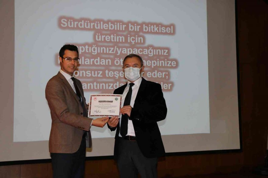 Tarımın sahadaki neferleri eğitimden geçti