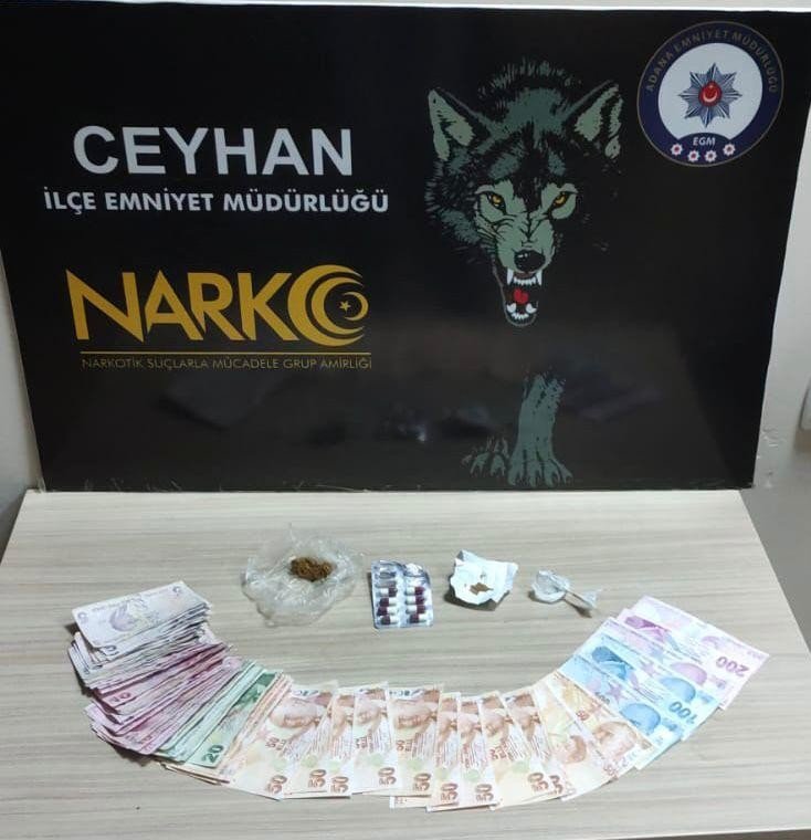 Ceyhan’da uyuşturucu operasyonu: 4 gözaltı