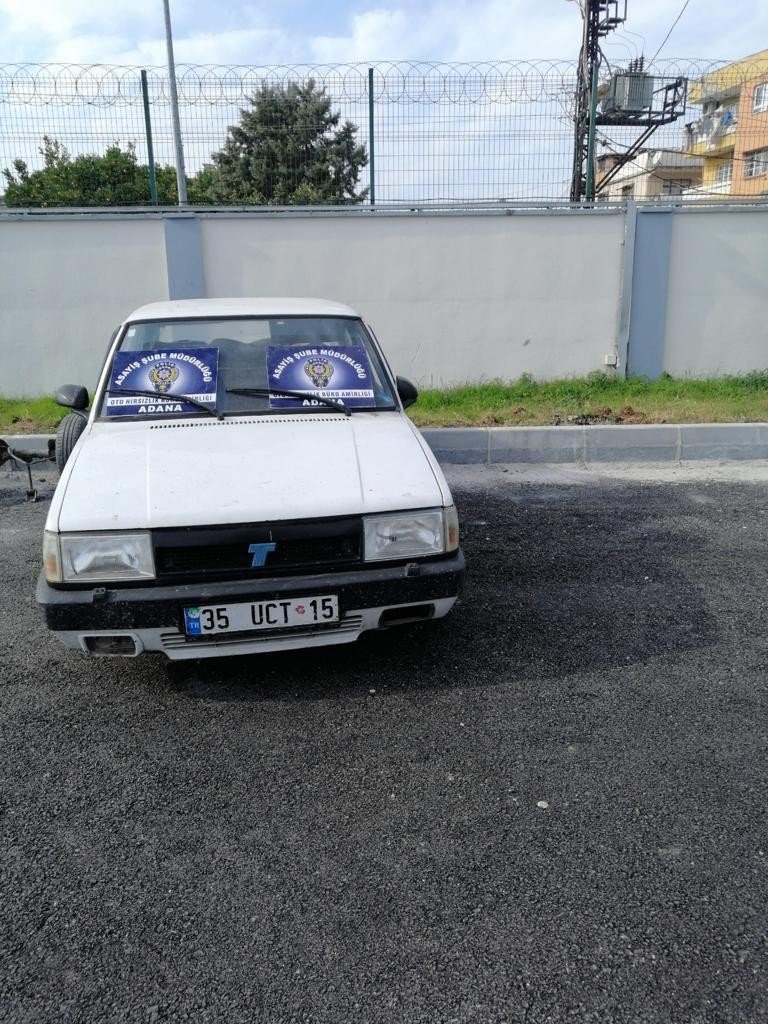 Otomobili çalıp parçaladı, yakalanınca “Kendi otomobilim zannettim” dedi