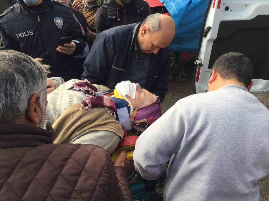 İnanılmaz kurtuluş: Tren çarptı bacağı kırıldı