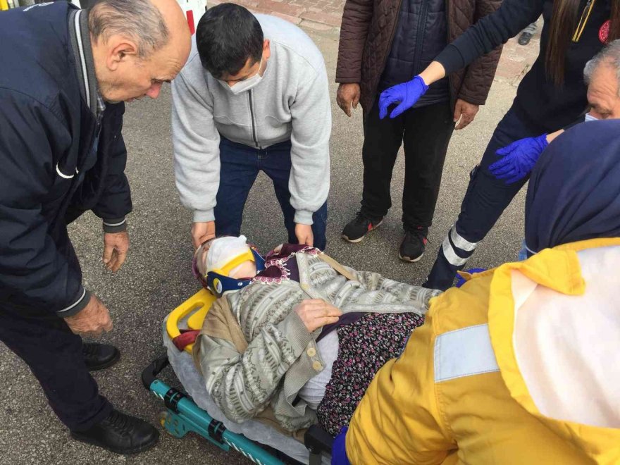 İnanılmaz kurtuluş: Tren çarptı bacağı kırıldı