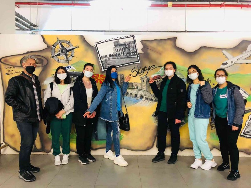 Adanalı öğrenciler Kuzey Makedonya’da