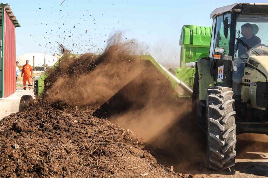 Organik atıklar gübreye dönüştürülecek