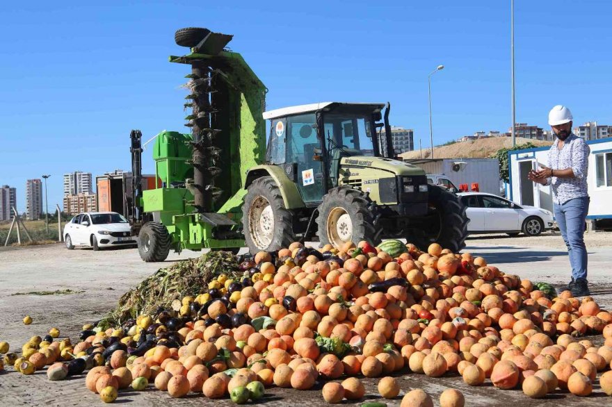 Organik atıklar gübreye dönüştürülecek