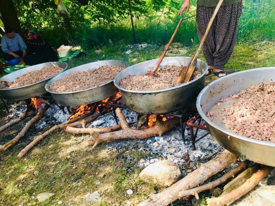 Sofudede ve şehitler için anma etkinliği