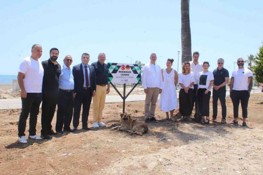 Karataş, kardeş şehri Memmingen heyetini ağırladı