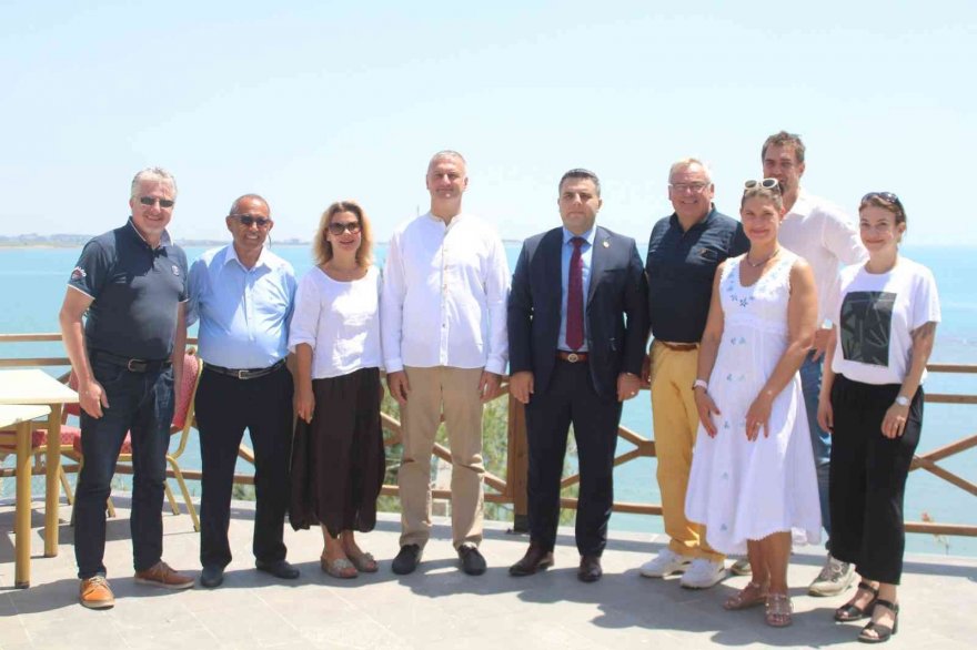 Karataş, kardeş şehri Memmingen heyetini ağırladı