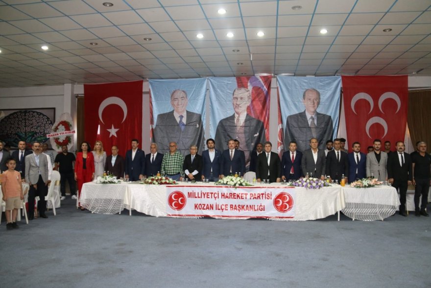 Kozan’da MHP’ye 350 kişi katıldı