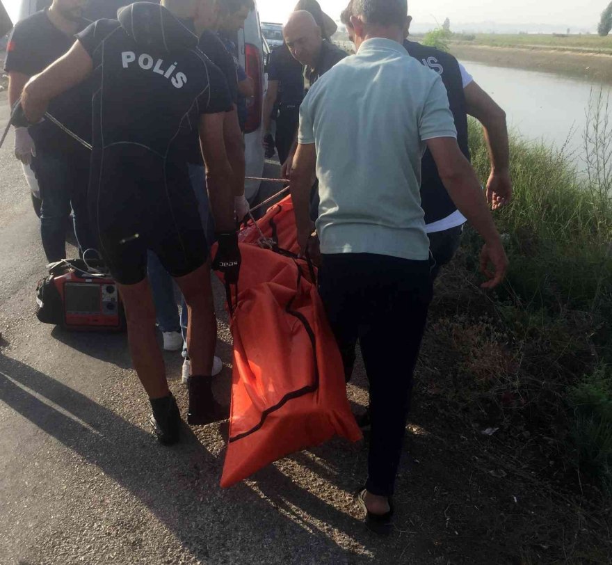 Sulama kanalında kaybolan gencin cesedi bulundu