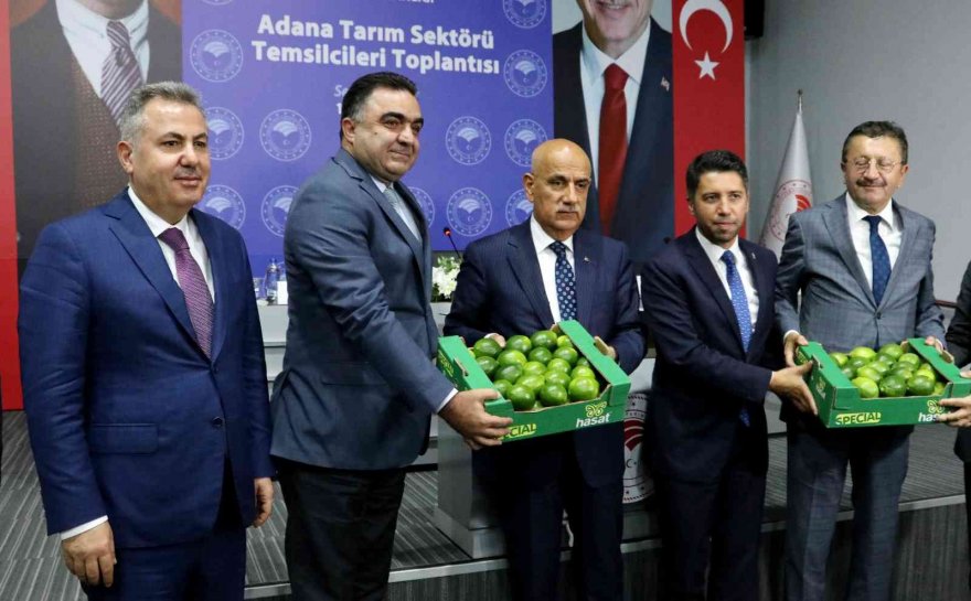 Bakan Kirişci: “Her şehir kendi ihtiyacını yerelden örtü altı ile karşılayacak”