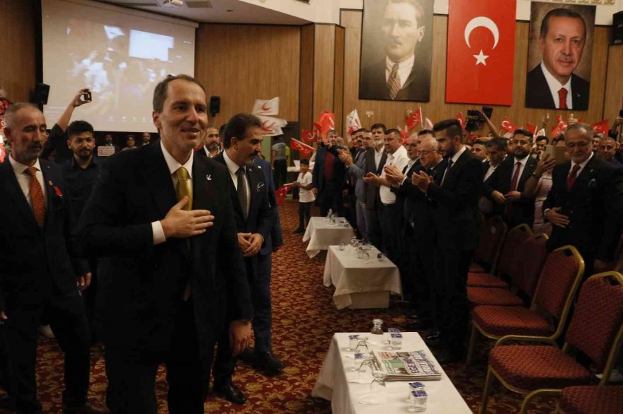 Fatih Erbakan Adana'da konuştu: 